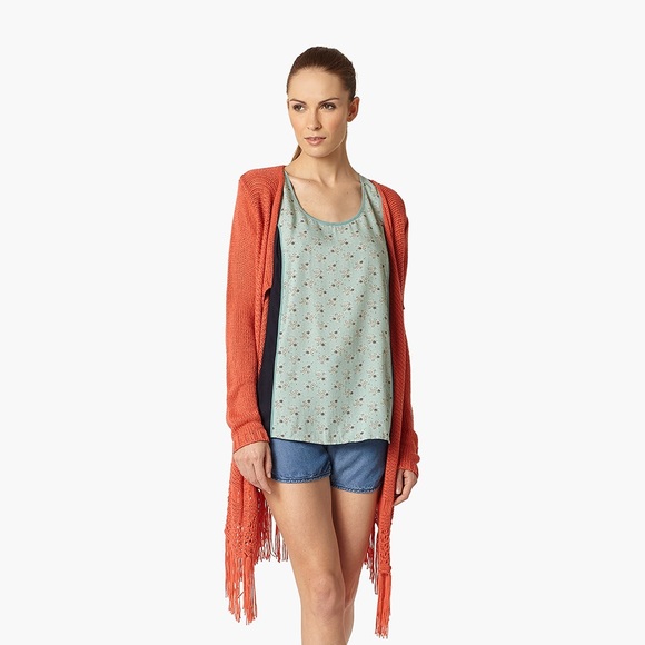 Coral Venice Cardigan - Picture 1 of 3